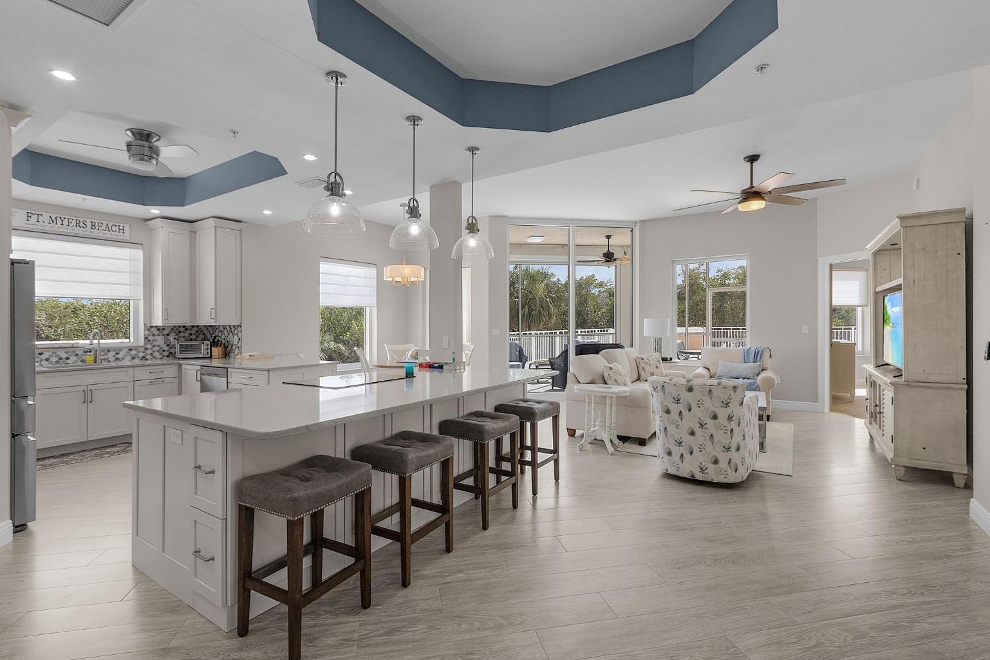 Waterfront Condo W/ Bay Views, Pool & Tennis Court Fort Myers Beach Exterior foto